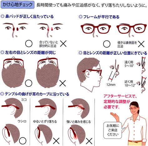 眼鏡 位置|自分でメガネを調整する方法は？ポイント、おすすめ。